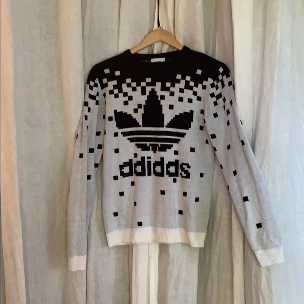 Adidas x Jeremy Scott Pixel Knit Sweater